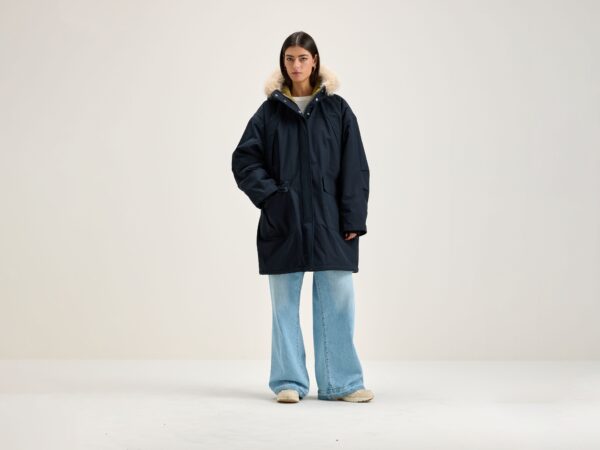 Odile Duffle Parka Navy